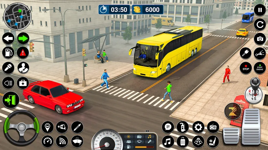 Bus Simulator Game: Coach Game МОД/Взлом [Много денег, Монет и Все открыто] Screenshot 4