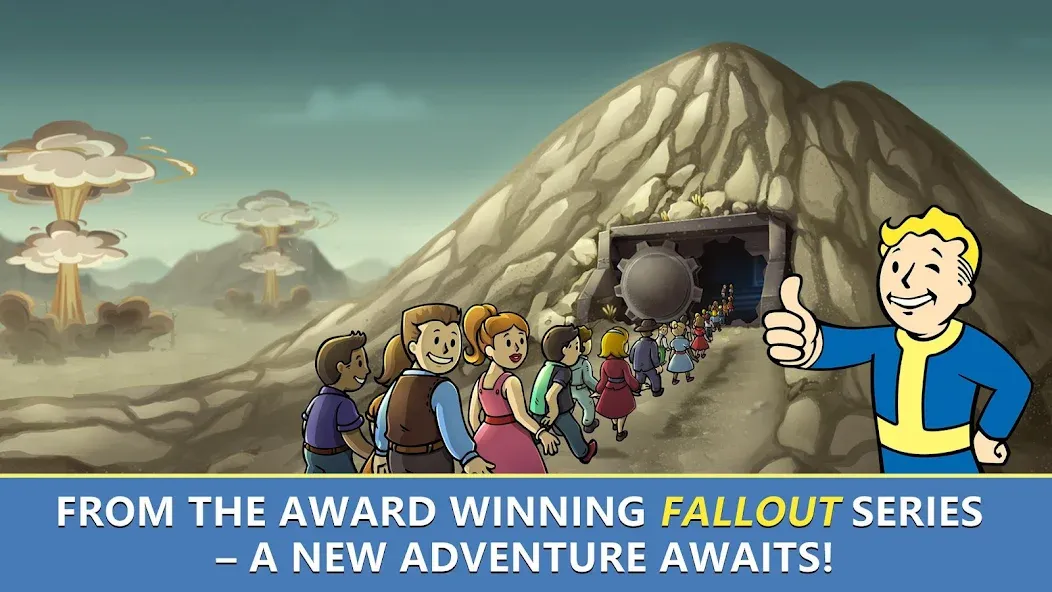 Fallout Shelter Online (Фоллаут Шелтер Онлайн) МОД/Взлом [Меню, Бесконечные монеты и Открытые уровни] Screenshot 1