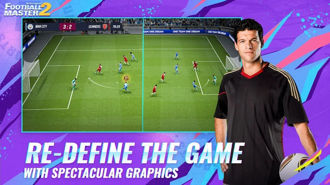 Football Master 2-Soccer Star (Футбол мастер 2) МОД/Взлом [Много денег, Монет и Все открыто] Screenshot 3