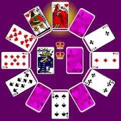 Скачать Clock Patience Solitaire Взлом (Без рекламы) на Android