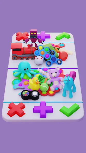 Fidget Trading - Poppit Game МОД/Взлом [Бесконечные деньги, Монеты и Мега MOD] Screenshot 2