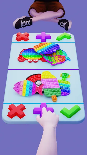 Fidget Trading - Poppit Game МОД/Взлом [Бесконечные деньги, Монеты и Мега MOD] Screenshot 4