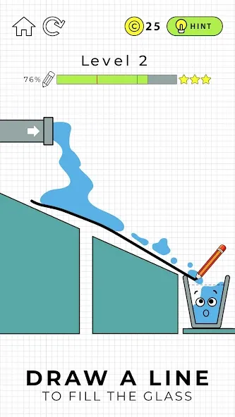 Happy Glass (Хэппи Гласс) МОД/Взлом [Много денег, Монет и Все открыто] Screenshot 2