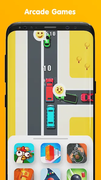 Mini Arcade - Two player games МОД/Взлом [Деньги, Монеты и Меню MOD] Screenshot 5