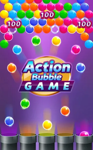 Action Bubble Game (Экшн Бабл Игра) МОД/Взлом [Много денег, Монет и Все открыто] Screenshot 5