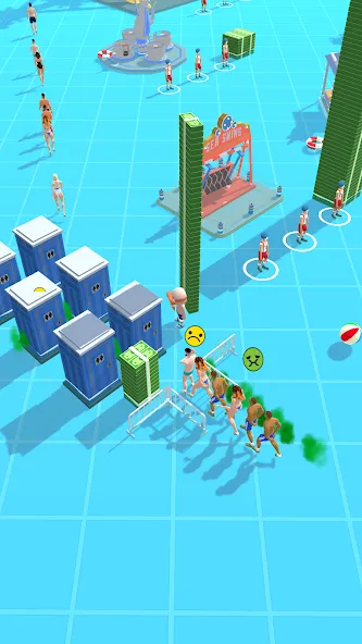 Level Up Bus (Левел Ап Бас) МОД/Взлом [Много денег, Монет и Все открыто] Screenshot 2