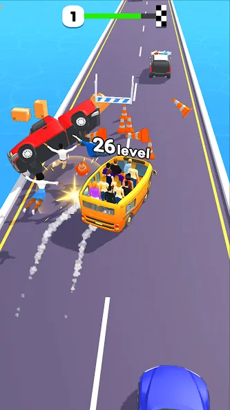Level Up Bus (Левел Ап Бас) МОД/Взлом [Много денег, Монет и Все открыто] Screenshot 4