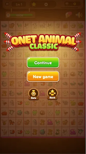 Onet Connect Animal Game (Онет Соединить Животные игра) МОД/Взлом [Все открыто, Дополнительные деньги и Меню MOD] Screenshot 4