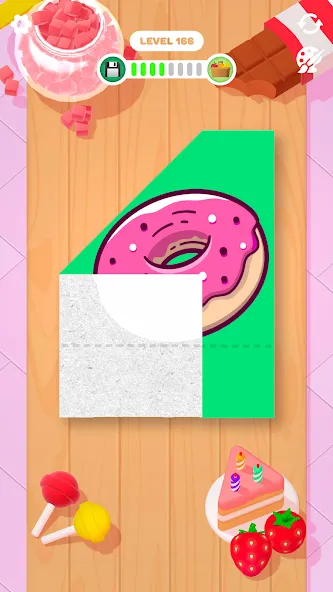 Paper Fold (Пэйпер Фолд) МОД/Взлом [Много монет, Открытые уровни и Мега MOD] Screenshot 2