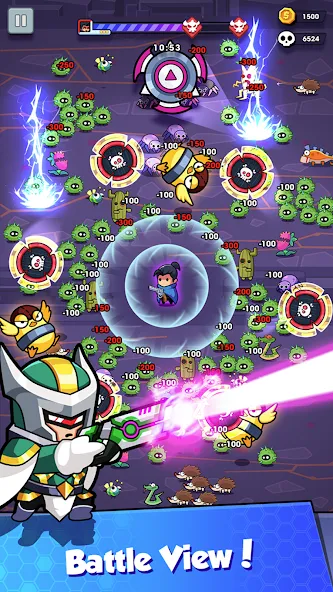 Hero Survival IO (Хиро Сурвайвал ИО) МОД/Взлом [Меню, Бесконечные монеты и Открытые уровни] Screenshot 1