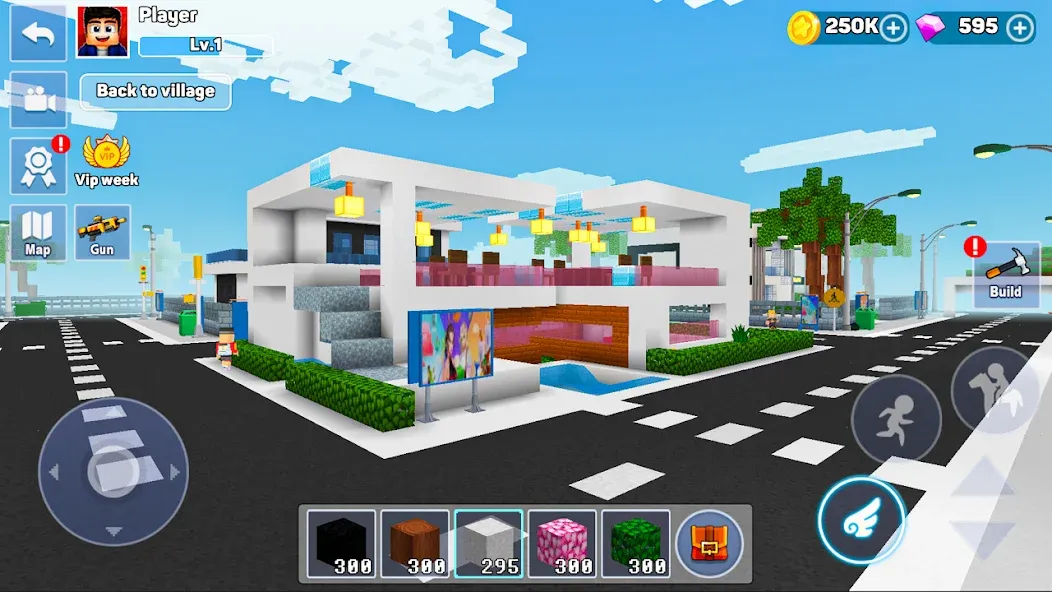 MiniCraft Village (МиниКрафт Деревня) МОД/Взлом [Меню, Бесконечные монеты и Открытые уровни] Screenshot 3