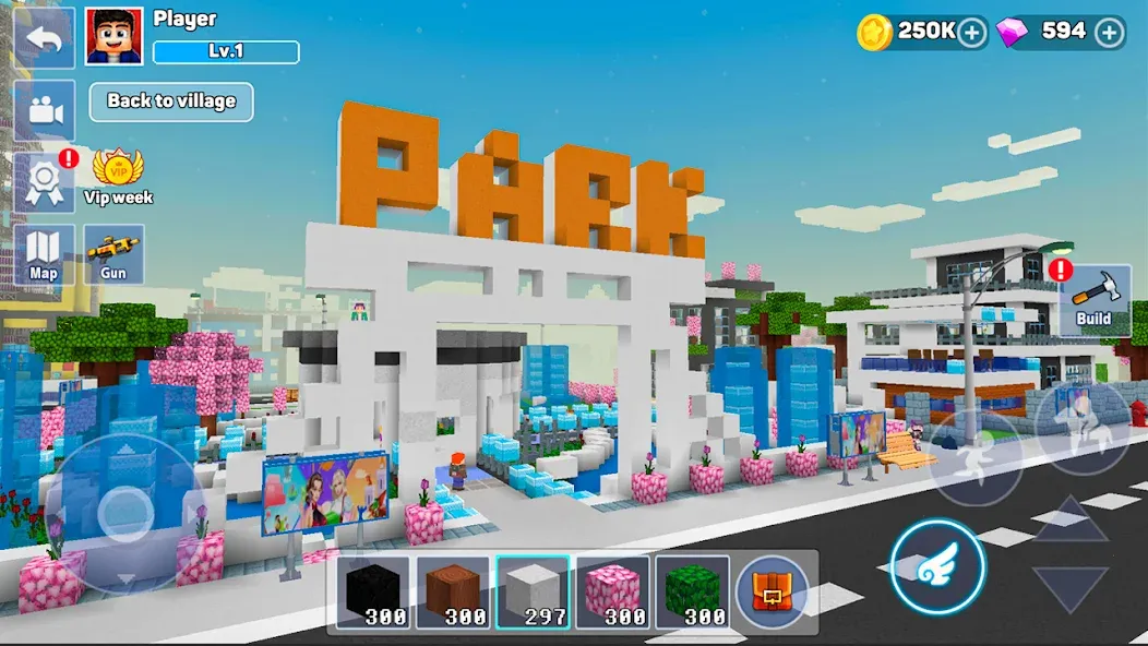 MiniCraft Village (МиниКрафт Деревня) МОД/Взлом [Меню, Бесконечные монеты и Открытые уровни] Screenshot 5