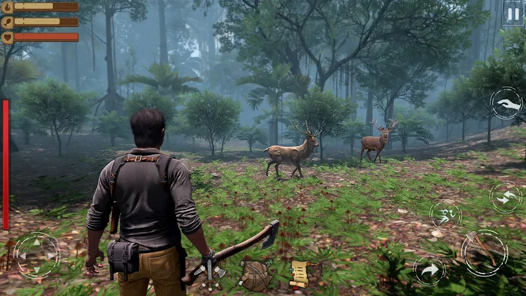 Island Survival: Offline Games МОД/Взлом [Меню, Бесконечные монеты и Открытые уровни] Screenshot 1