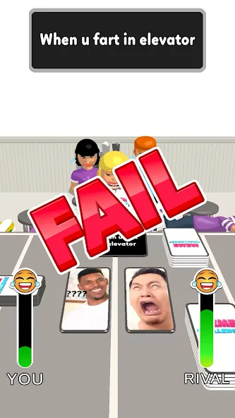 Meme Challenge: Dank Memes (Мим челлендж) МОД/Взлом [Бесконечные деньги, Монеты и Мега MOD] Screenshot 2