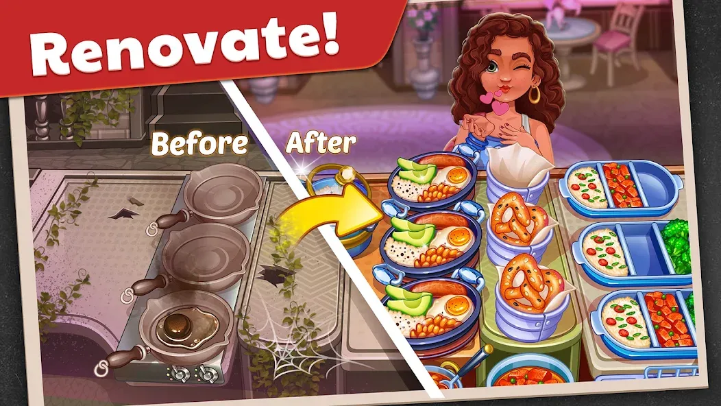 American Cooking Star Games (Американская звезда кулинарии) МОД/Взлом [Все открыто, Дополнительные деньги и Меню MOD] Screenshot 2
