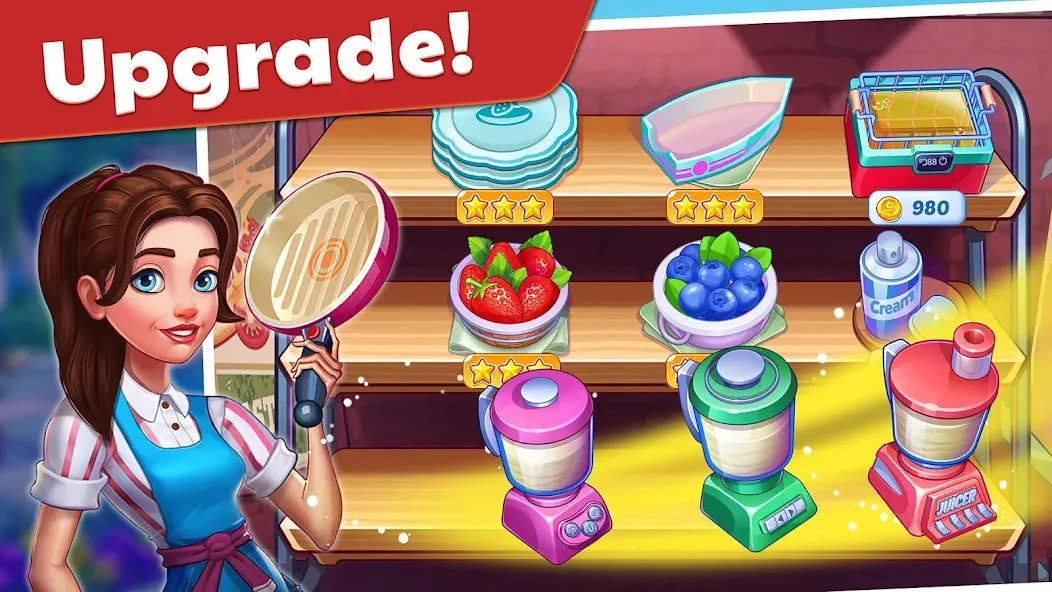 American Cooking Star Games (Американская звезда кулинарии) МОД/Взлом [Все открыто, Дополнительные деньги и Меню MOD] Screenshot 3