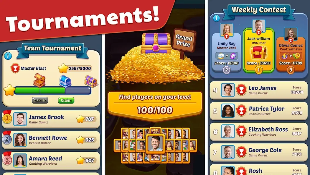 American Cooking Star Games (Американская звезда кулинарии) МОД/Взлом [Все открыто, Дополнительные деньги и Меню MOD] Screenshot 5