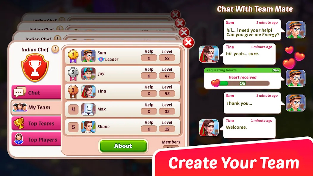 Cooking Event : Cooking Games (Кукинг Ивент) МОД/Взлом [Деньги, Монеты и Меню MOD] Screenshot 5