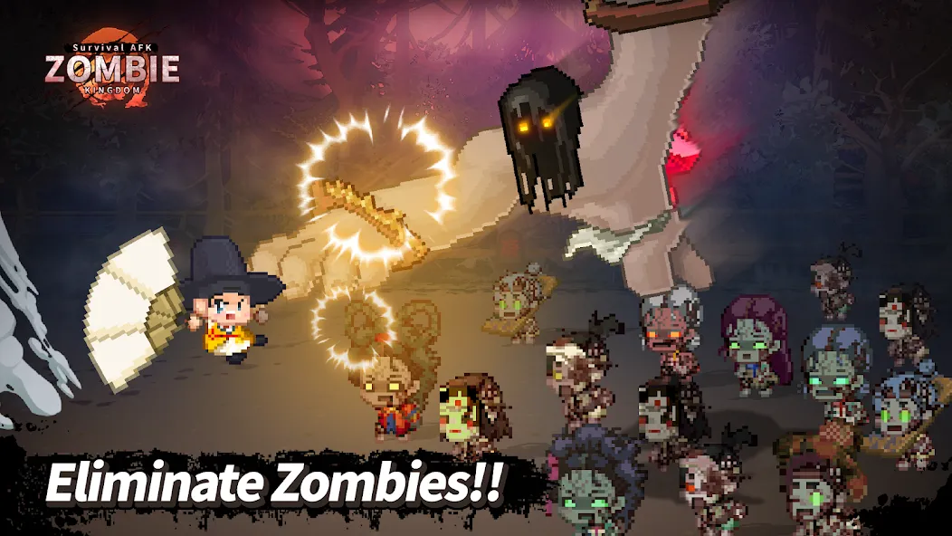 ZOMBIE Kingdom : Idle RPG (ЗОМБИ Кингдом) МОД/Взлом [Много монет, Открытые уровни и Мега MOD] Screenshot 5