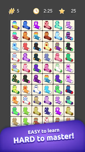 Onnect - Pair Matching Puzzle (Оннект) МОД/Взлом [Много денег, Монет и Все открыто] Screenshot 1