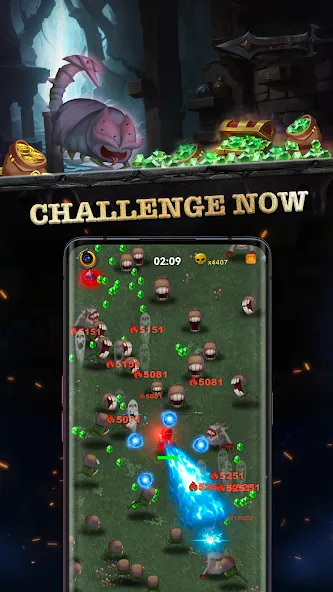 Survival Legends: Random Skill (Сурвайвал Легендс) МОД/Взлом [Меню, Бесконечные монеты и Открытые уровни] Screenshot 3