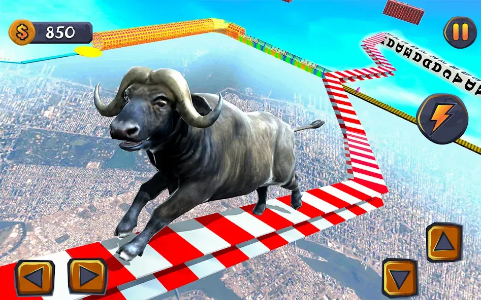 Epic Cow Ramp Rush Run Game МОД/Взлом [Бесконечные деньги, Монеты и Мега MOD] Screenshot 4