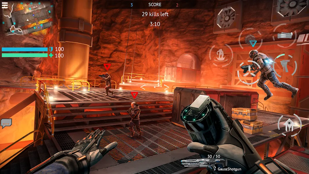Infinity Ops: Cyberpunk FPS (Инфинити Опс) МОД/Взлом [Много денег, Монет и Все открыто] Screenshot 4