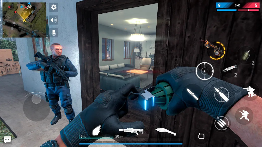 Modern Strike Online: PvP FPS (Модерн Страйк Онлайн) МОД/Взлом [Деньги, Монеты и Меню MOD] Screenshot 4