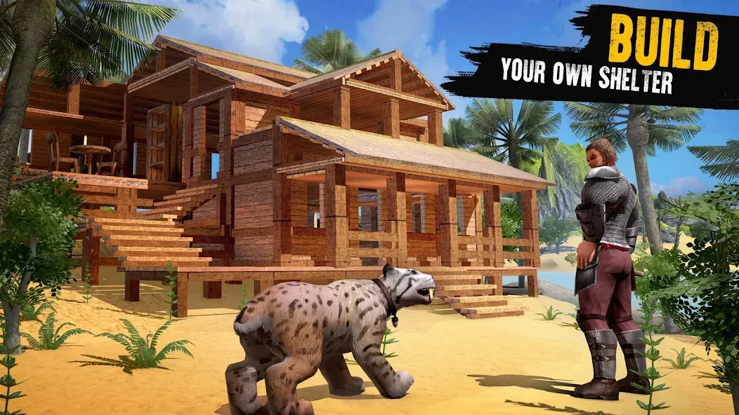 Jurassic Survival Island (Джурастик Сурвайвал Айленд) МОД/Взлом [Деньги, Монеты и Меню MOD] Screenshot 3