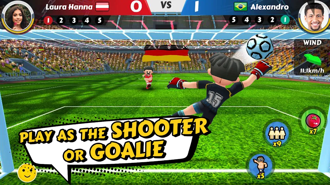 Perfect Kick 2 - Online Soccer (Пэрфект Кик2) МОД/Взлом [Деньги, Монеты и Меню MOD] Screenshot 2