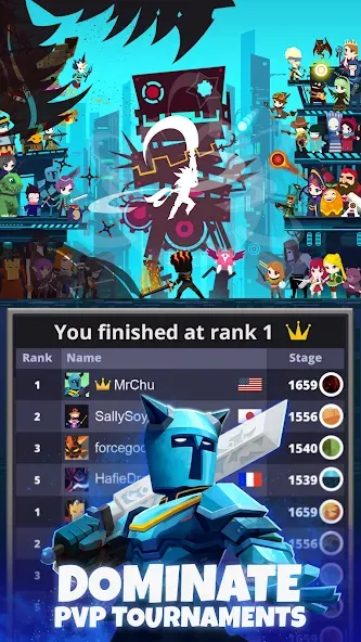 Tap Titans 2: Clicker Idle RPG (Тап Титаны 2) МОД/Взлом [Деньги, Монеты и Меню MOD] Screenshot 4