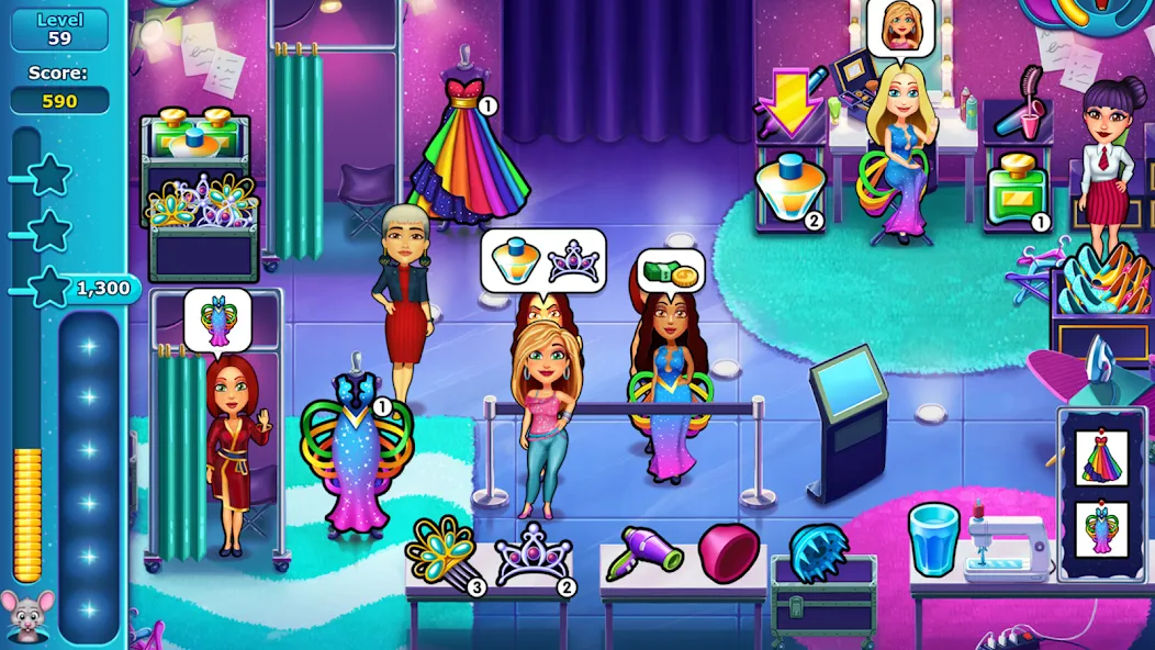 Fabulous 5: Fashion & Dress-up (Фэбюлс) МОД/Взлом [Деньги, Монеты и Меню MOD] Screenshot 5