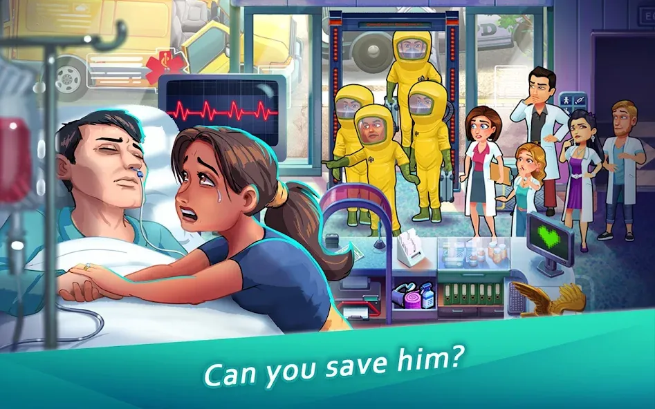 Heart's Medicine - Doctor Game МОД/Взлом [Все открыто, Дополнительные деньги и Меню MOD] Screenshot 1