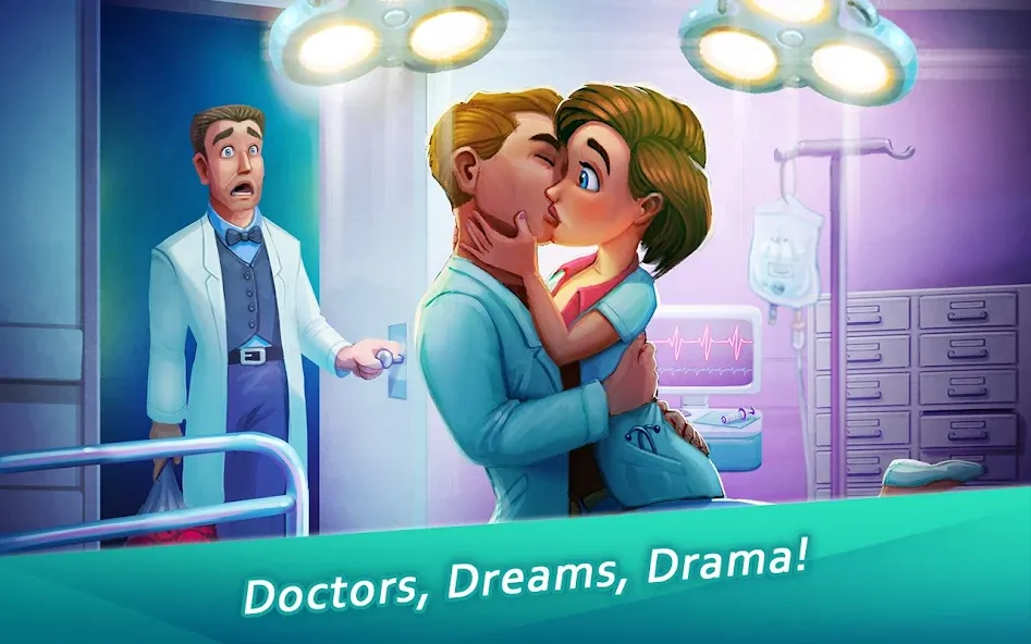 Heart's Medicine - Doctor Game МОД/Взлом [Все открыто, Дополнительные деньги и Меню MOD] Screenshot 2