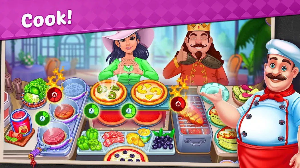 My Cafe Shop : Cooking Games (Мой Кафе Шоп) МОД/Взлом [Много монет, Открытые уровни и Мега MOD] Screenshot 2