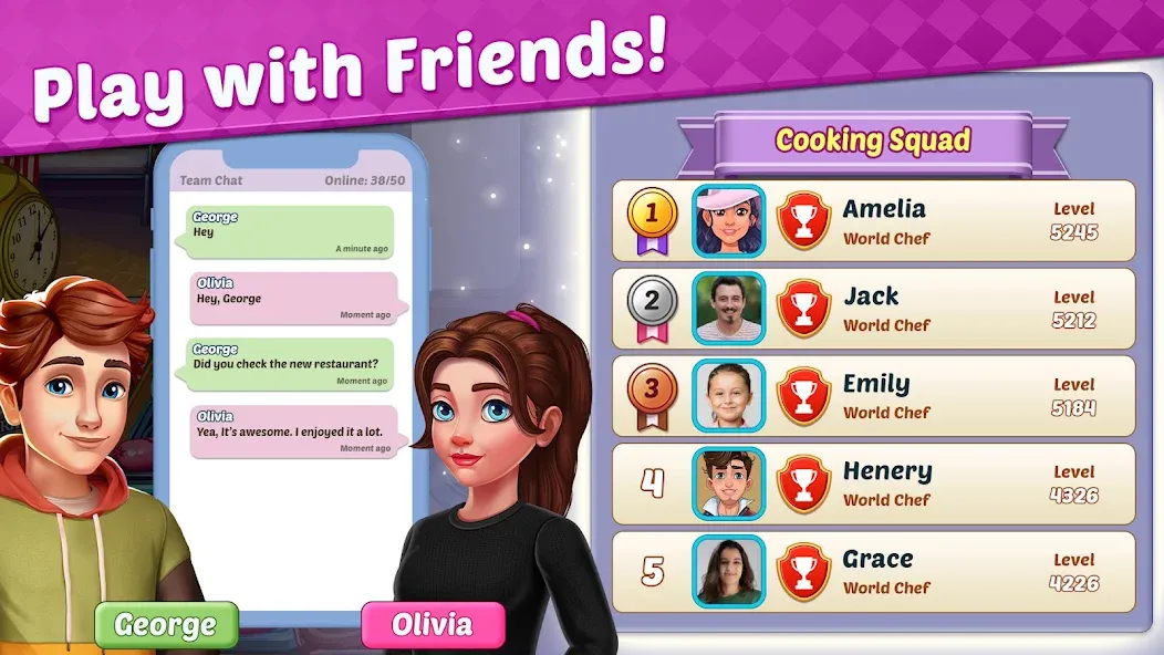 My Cafe Shop : Cooking Games (Мой Кафе Шоп) МОД/Взлом [Много монет, Открытые уровни и Мега MOD] Screenshot 4