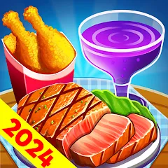 Скачать My Cafe Shop : Cooking Games взлом на много денег и алмазов для Андроид