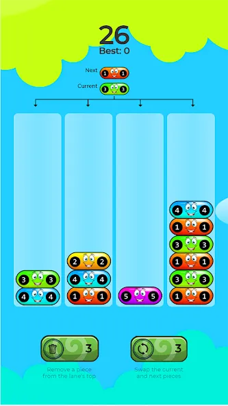 3D Number Block Puzzle Game (Намбер Мерджер) МОД/Взлом [Меню, Бесконечные монеты и Открытые уровни] Screenshot 3