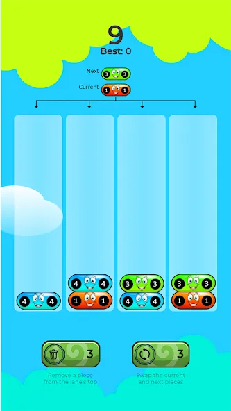 3D Number Block Puzzle Game (Намбер Мерджер) МОД/Взлом [Меню, Бесконечные монеты и Открытые уровни] Screenshot 4