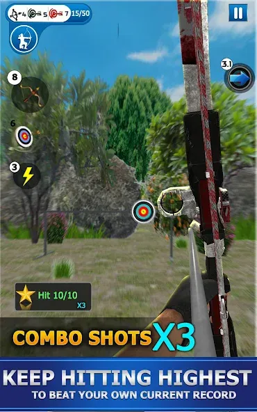 Archery Shoot МОД/Взлом [Много монет, Открытые уровни и Мега MOD] Screenshot 4