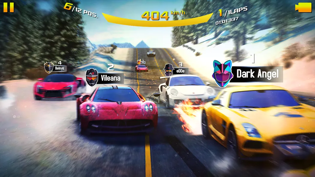 Asphalt 8 - Car Racing Game (Асфальт 8) МОД/Взлом [Много монет, Открытые уровни и Мега MOD] Screenshot 5