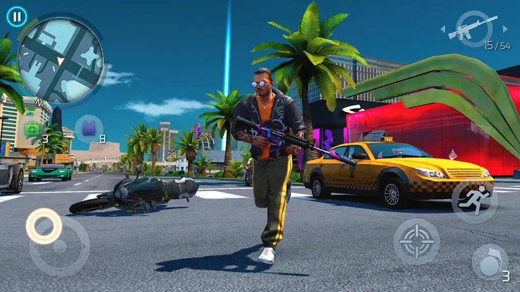 Gangstar Vegas: World of Crime (Гангстар Вегас) МОД/Взлом [Много денег, Монет и Все открыто] Screenshot 3