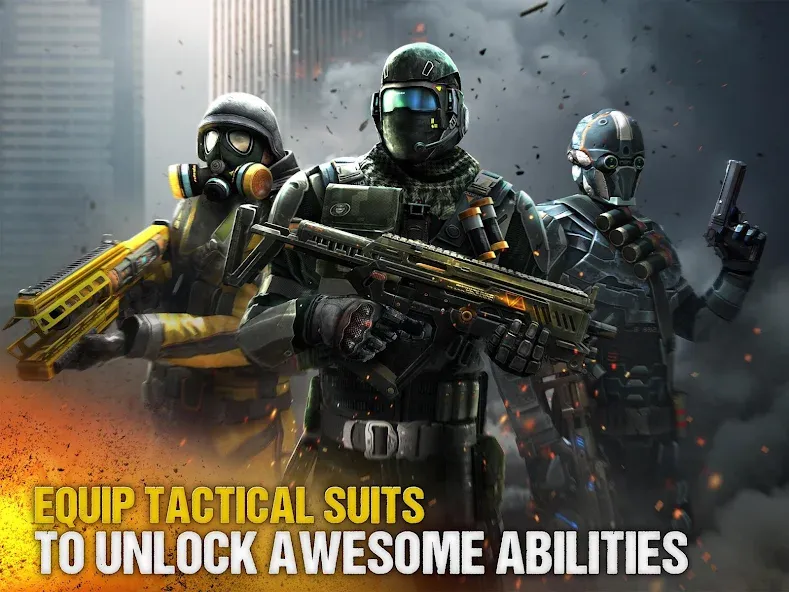 Modern Combat 5: mobile FPS (Модерн Комбат 5) МОД/Взлом [Много денег, Монет и Все открыто] Screenshot 2
