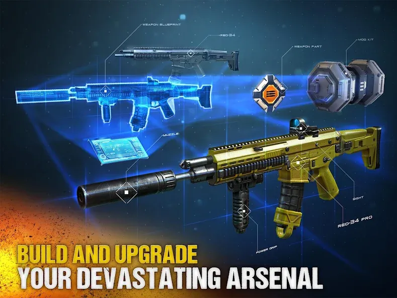 Modern Combat 5: mobile FPS (Модерн Комбат 5) МОД/Взлом [Много денег, Монет и Все открыто] Screenshot 4