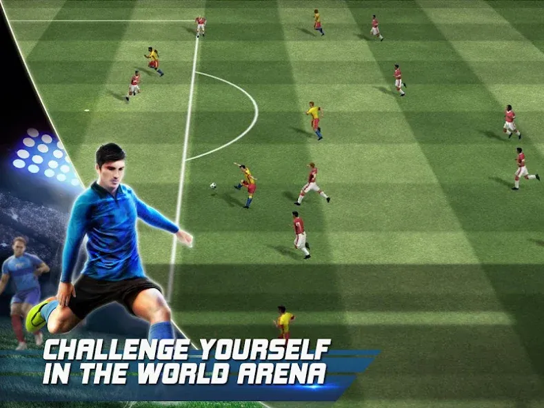 Real Football (Реал Футбол) МОД/Взлом [Бесконечные деньги, Монеты и Мега MOD] Screenshot 4