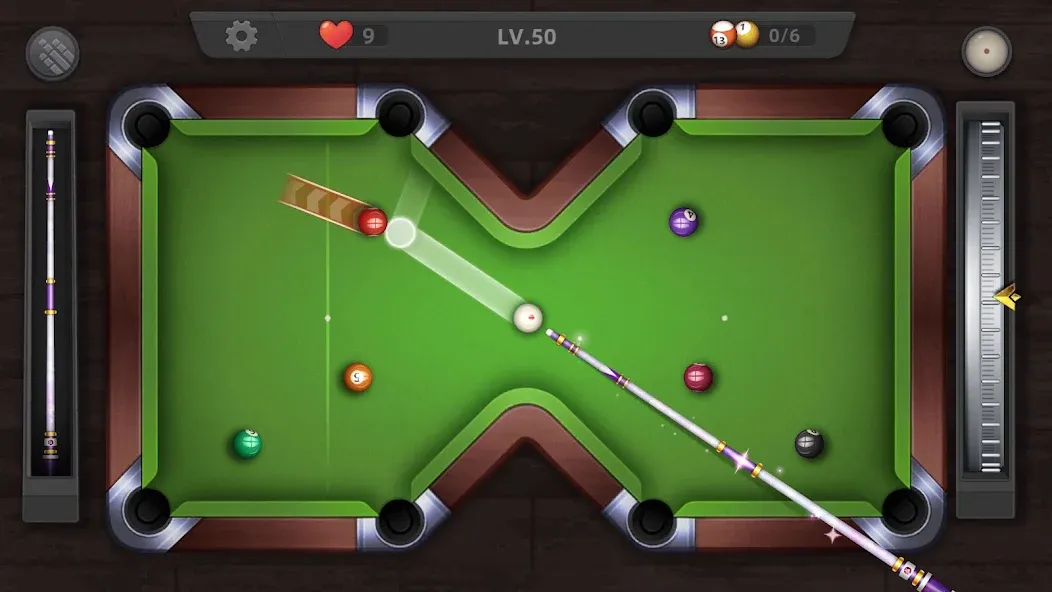 Pool Billiards 3D:Bida بیلیارد (Пул бильярд 3D) МОД/Взлом [Деньги, Монеты и Меню MOD] Screenshot 3