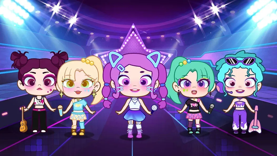 Doll Dress Up - Makeup Games МОД/Взлом [Бесконечные деньги, Монеты и Мега MOD] Screenshot 4