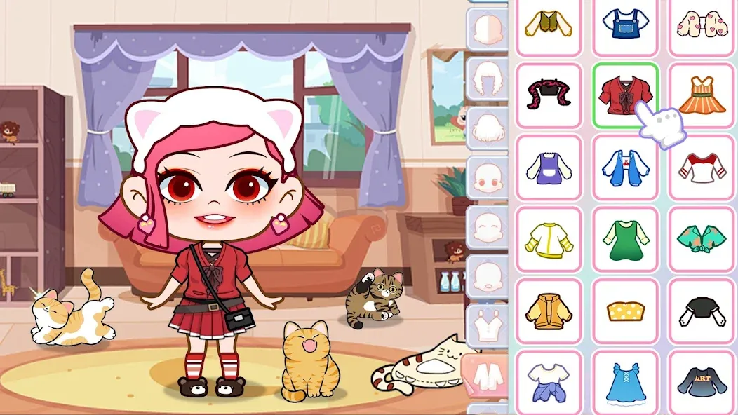 Doll Dress Up - Makeup Games МОД/Взлом [Бесконечные деньги, Монеты и Мега MOD] Screenshot 5