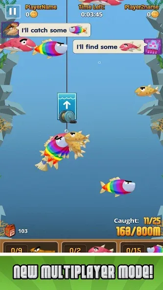 Ninja Fishing (Ниндзя Фишинг) МОД/Взлом [Много монет, Открытые уровни и Мега MOD] Screenshot 3