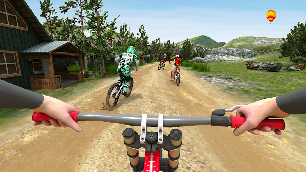BMX Rider: Cycle Race Game МОД/Взлом [Меню, Бесконечные монеты и Открытые уровни] Screenshot 1